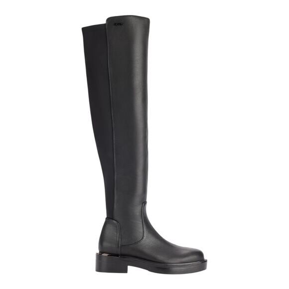 DKNY Women's Winsloe Over the Knee Block Heel Boots Black Size 11 M - Picture 2 of 4